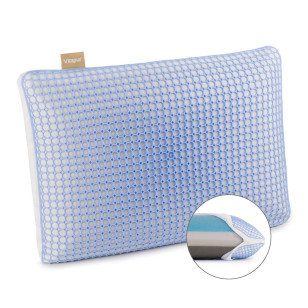 Vitapur hibridni ergonomski vzglavnik MemoElite Memory 3 v 1 – 40x60 cm