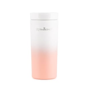 Termo lonček za kavo ali čaj Rosmarino Ombre 500 ml – roza