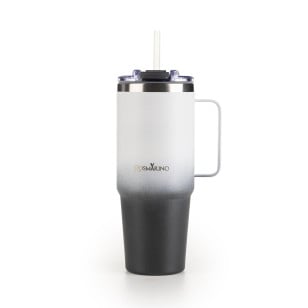 Termo lonček Rosmarino MegaCup Ombre 870 ml – siv