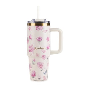 Termo lonček Rosmarino MegaCup Roses 870 ml – krem