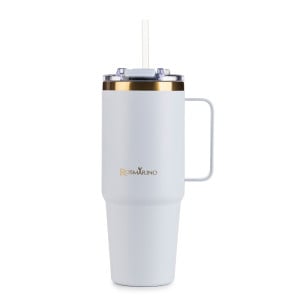 Termo lonček Rosmarino MegaCup Gold 870 ml – modro-zlat