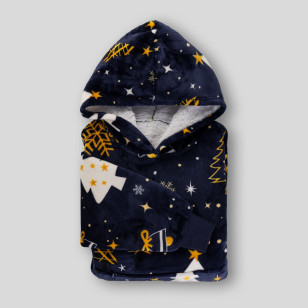 Vitapur hoodie odeja Svilanit ElegantXmass + darilo: nogavice