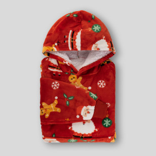 Vitapur hoodie odeja Svilanit XmassJoy + darilo: nogavice