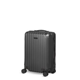 Kabinski kovček z USB-priključkom Scandinavia Voyage Prestige – 40 L, črn