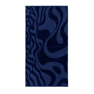 Svilanit premium brisača za plažo Dark Waves, 80 x 160 cm