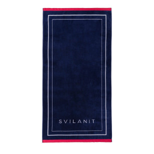 Svilanit premium brisača za plažo Frames, 80 x 160 cm