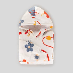 Hoodie odeja z rokavi Svilanit Rainbow Magic + DARILO: nogavice