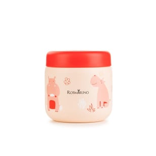 Otroška termo posoda za hrano Rosmarino LunchBuddy NOMI Hippo – 350 ml