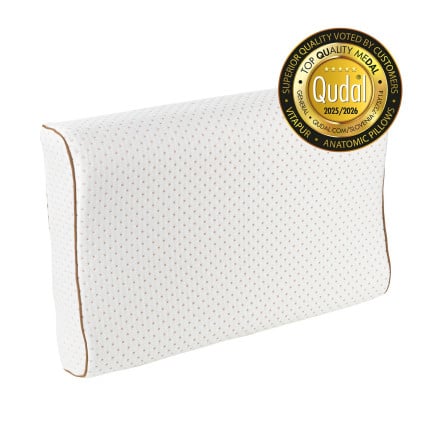 Višji anatomski vzglavnik iz lateksa Vitapur XL Comfort - 60x40 cm