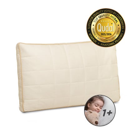 Vitapur otroški ergonomski vzglavnik  My First Pillow z bambusovimi vlakni - 40x60 cm