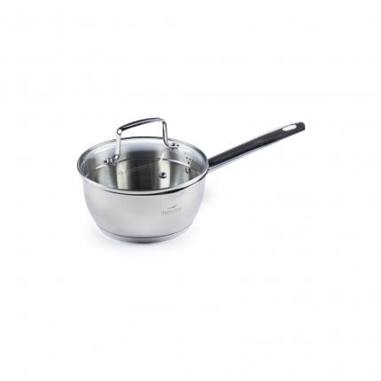 Jeklena kozica Rosmarino Pour&Cook II s stekleno pokrovko 1 l - 16 cm 