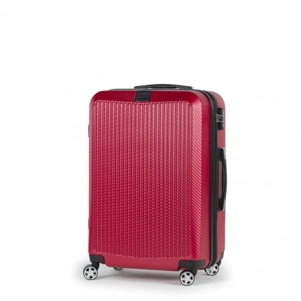 Potovalni kovček Scandinavia Carbon Series - rdeč, 65 l