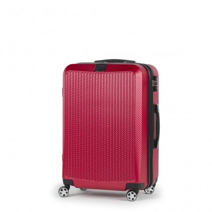 Potovalni kovček Scandinavia Carbon Series - rdeč, 60 l