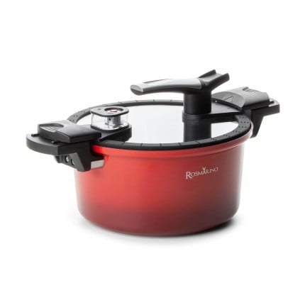 Lonec za kuhanje pod tlakom s pametno pokrovko Rosmarino FreshCooker 5 l - 24 cm 