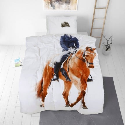 Otroška bombažna posteljnina Svilanit Rider