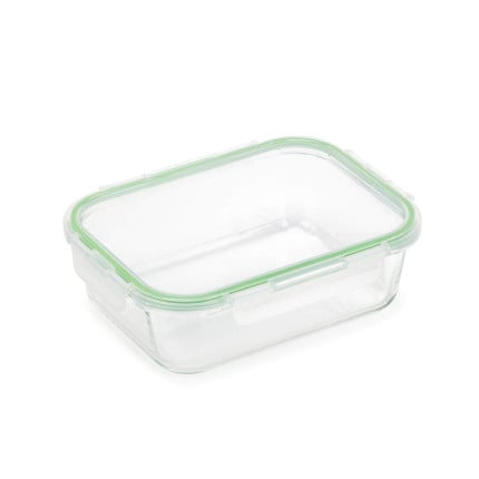 Pravokotni stekleni pekač s pokrovom Rosmarino Bake&Go - 1500 ml