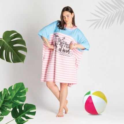 Poletni hoodie za odrasle s kapuco - Mermaid at heart