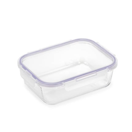 Pravokotni stekleni pekač s pokrovom Rosmarino Bake&Go - 1500 ml