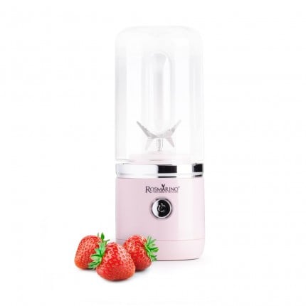 Prenosni blender Rosmarino NutriMax 2 GO, roza
