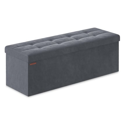 Tabure Songmics VitaVelvet L – temno siv
