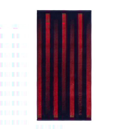 Plažna brisača Svilanit Graphic Red, 80 x 160 cm