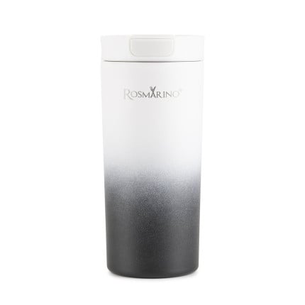 Termo lonček za kavo ali čaj Rosmarino Ombre 500 ml – siv