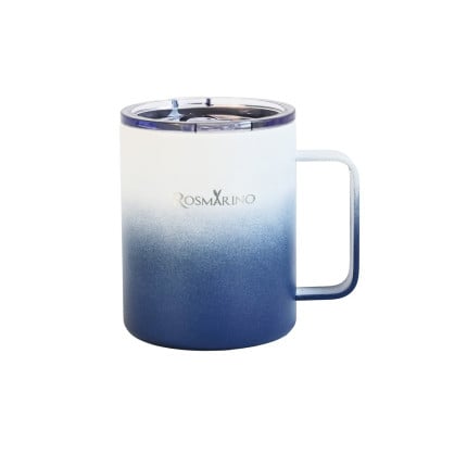 Termo skodelica za kavo Rosmarino Ombre 350 ml – modra