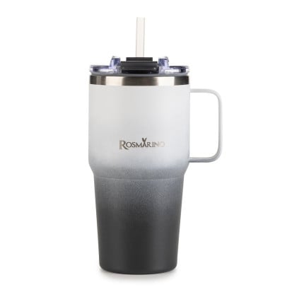 Termo lonček Rosmarino MegaCup Ombre 580 ml – siv