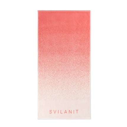 Plažna brisača Svilanit Gradiant Peach, 80x160