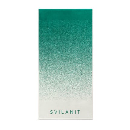 Plažna brisača Svilanit Gradiant Green, 80 x 160 cm