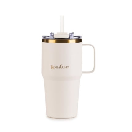 Termo lonček Rosmarino MegaCup Gold 580 ml – krem-zlat