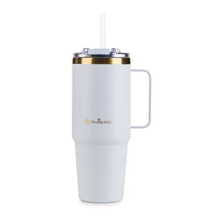Termo lonček Rosmarino MegaCup Gold 870 ml – modro-zlat
