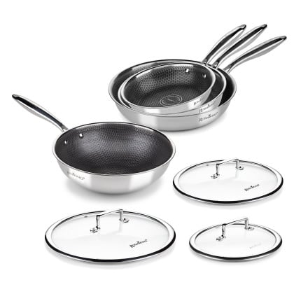 Vitapur 7-delni set ponev s pokrovkami Rosmarino HexaPro