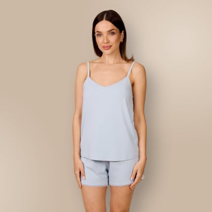 Svilanit  kratka ženska pižama  Véa – Astoria Blue