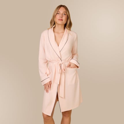 Svilanit ženska jutranja halja  Luméa – Cloud Rose