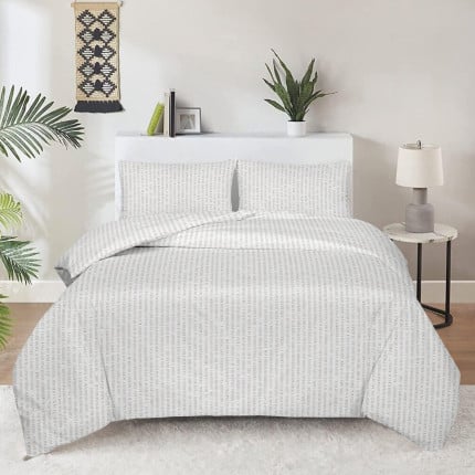 Vitapur bombažno-satenasta posteljnina Svilanit Urban Calm