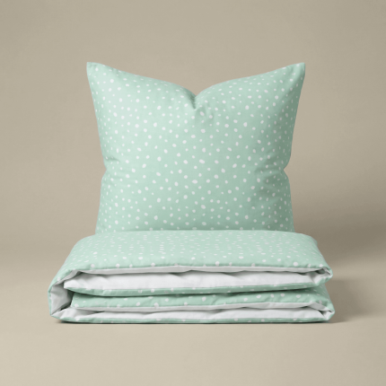 Vitapur bombažna posteljnina za malčke Svilanit Dreamy Dots