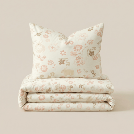 Vitapur bombažna posteljnina za malčke Svilanit Meadow Tales