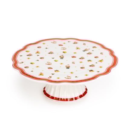 Rosmarino božično servirno stojalo iz visokokakovostnega porcelana, 28 cm