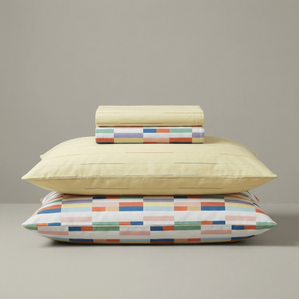 Svilanit bombažna posteljnina Linira