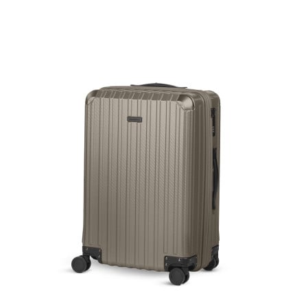 Scandinavia potovalni kovček Voyage Carbon Series, 60 L, srebrn