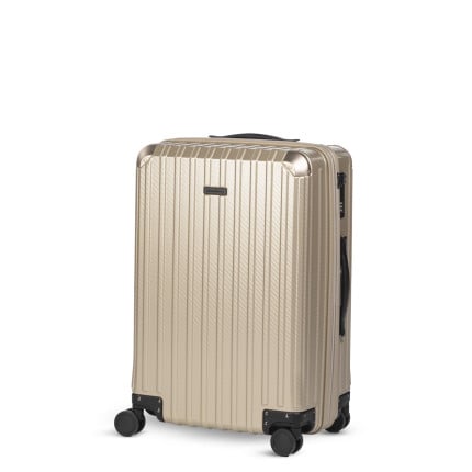 Scandinavia potovalni kovček Voyage Carbon Series, 60 L, bež