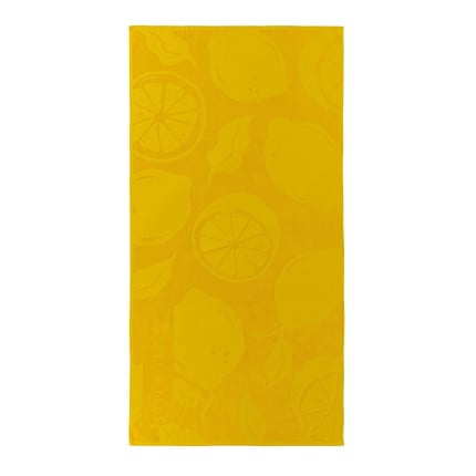Svilanit premium brisača za plažo Lemons, 80 x 160 cm