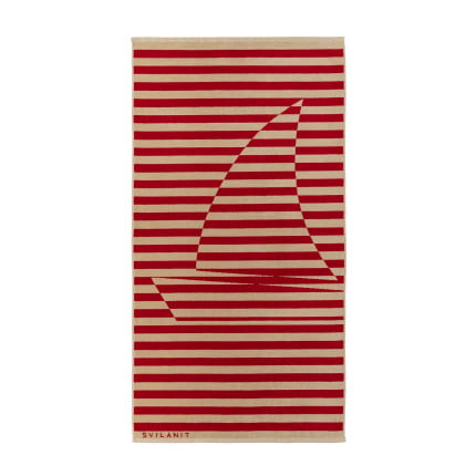 Svilanit premium brisača za plažo Sailing Boat, 80 x 160 cm