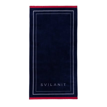Svilanit premium brisača za plažo Frames, 80 x 160 cm