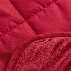 Dekorativna odeja/vzglavnik Svilanit SoftTouch 4v1 - rdeča