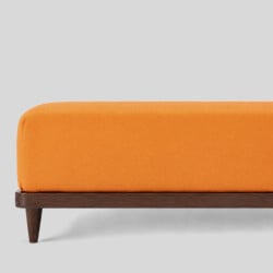 Vitapur bombažna napenjalna rjuha Svilanit Lyon - oranžna