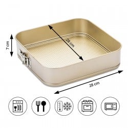 Oglati pekač Rosmarino Baker Golden 28 cm
