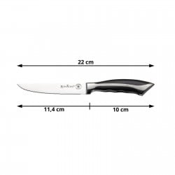 2-delni set jeklenih kuhinjskih nožev za rezanje zrezkov Rosmarino Blacksmith's Steak