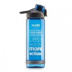 Plastenka za vodo NES - modra, 700 ml